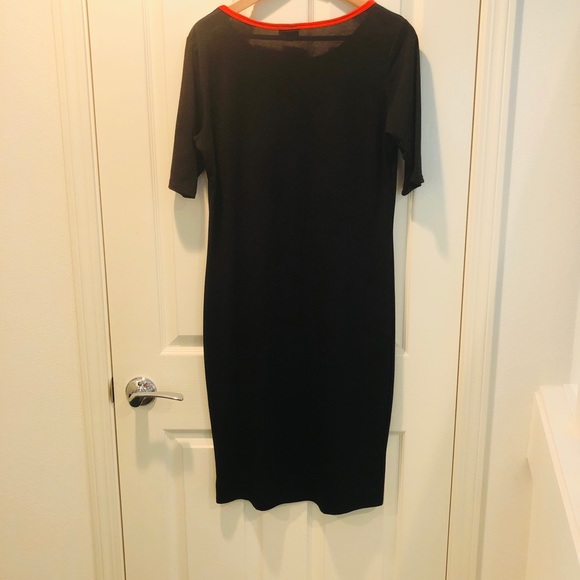 LuLaRoe colorblock Julia Dress. - Picture 3 of 3